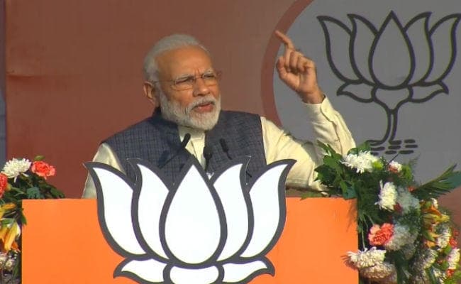 दिल्ली में पीएम मोदी की पहली चुनावी रैली, कहा भाजपा के लिए देश का हित सर्वोपरि