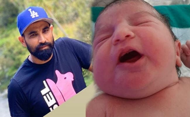 शमी के घर आयी नन्‍ही परी, सोशल मीडिया पर पोस्‍ट की तसवीर