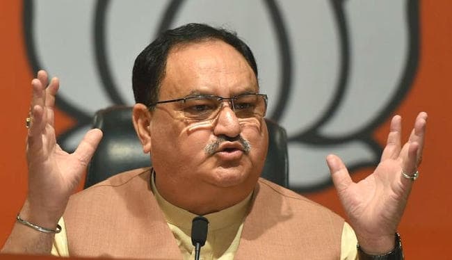 शाहीनबाग गोली कांड मामले पर बोले बीजेपी अध्यक्ष नड्डा - ''आप'' और केजरीवाल का गंदा चेहरा बेनकाब