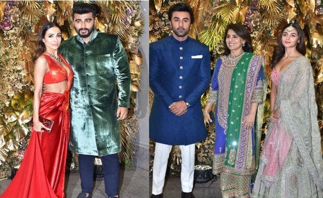 अरमान जैन रिसेप्‍शन: आलिया संग पहुंचे रणबीर, अर्जुन-मलाइका ने खींचा ध्‍यान
