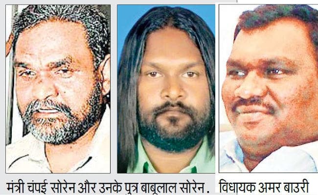 गार्ड के विरोध के बावजूद दो वर्दीधारी गनमैन व अन्य के साथ अमर बाउरी के आवास में घुसे मंत्री चंपई के पुत्र, कहा बेड रूम दिखाओ