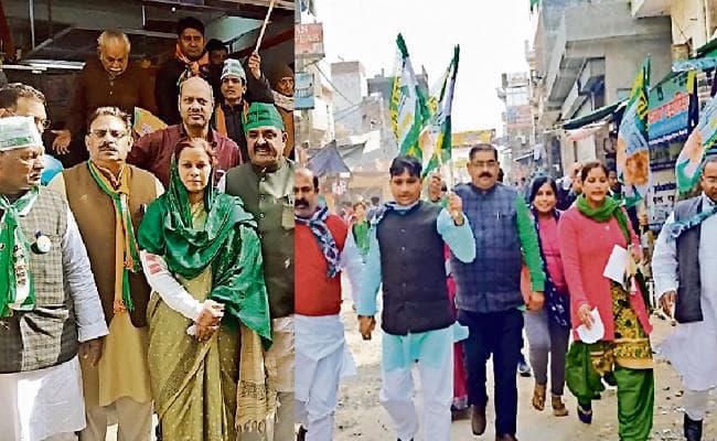 Delhi election: आज थमेगा प्रचार का शोर, जदयू का बुराड़ी व संगम विहार पर जोर, तो RJD  का फोकस इन विस क्षेत्रों पर