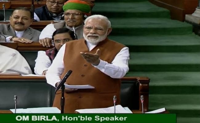 संसद सत्र : सीएए पर बोले PM मोदी- कांग्रेस के लिए जो थे सिर्फ मुस्लिम, वो हमारे लिए केवल हिंदुस्तानी