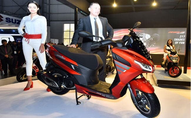 Auto Expo 2020: Piaggio ने पेश किया Aprilia SXR 160
