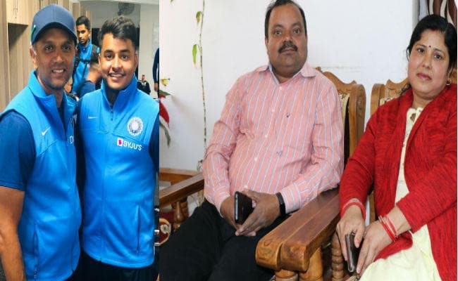 #U19WorldCup में पाकिस्‍तान को धूल चटाने वाले रांची के सुशांत के मां-पापा ने कहा - ट्रॉफी लेकर आना बेटा