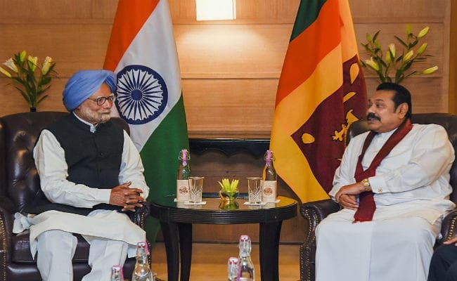 चार दिन की राजकीय यात्रा पर भारत पहुंचे श्रीलंका के प्रधानमंत्री महिंदा राजपक्षे