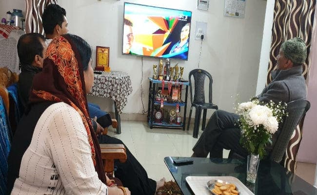 #U19CWCFinal : रोमांचक मुकाबले के दौरान ऐसा था रांची में सुशांत के घर का माहौल