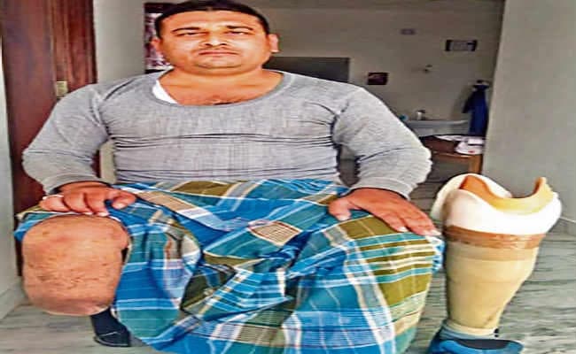 नक्सलियों के बारूदी सुरंग विस्फोट से जीवन बना नरक