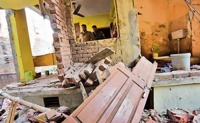 दलदली रोड के एक मकान में विस्फोट, सात घायल, दो की हालत गंभीर