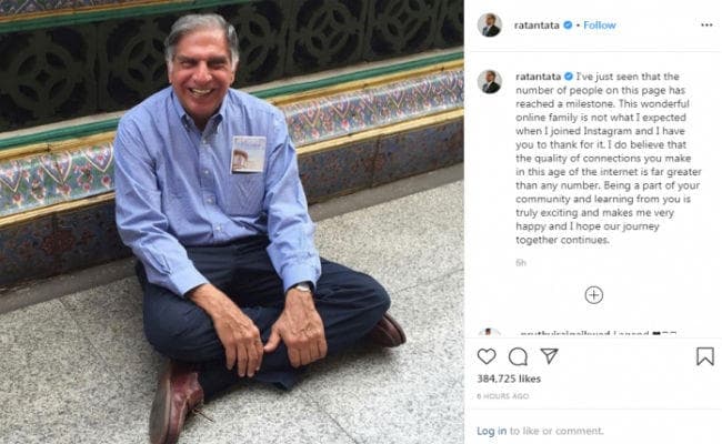 Instagram पर 10 लाख फॉलोअर्स वाले रतन टाटा को ”छोटू” कहकर ये हो गईं ट्रोल; फिर Tata ने दिया जवाब Instagram पर 10 लाख फॉलोअर्स वाले रतन टाटा को ”छोटू” कहकर ये हो गईं ट्रोल; फिर Tata ने दिया जवाब