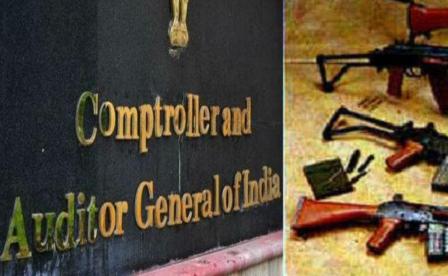 CAG का खुलासा : स्पेशल आर्म्ड पुलिस बटालियन में गायब मिले इंसास राइफल और 12,061 कारतूस