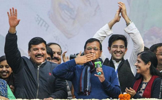 केजरीवाल शपथ ग्रहण समारोह में नहीं करेंगे शक्ति प्रदर्शन, नहीं दिखेंगे दूसरे राज्य के बड़े नेता