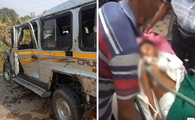 हुगली : खाल में गिरी पूलकार, 16 बच्चे जख्मी