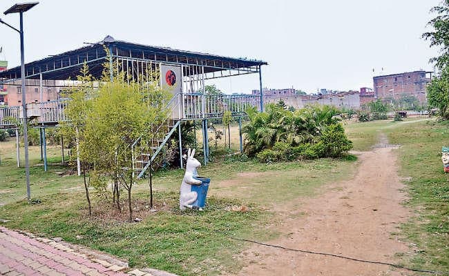 कोकर में दो करोड़ से बना स्वामी विवेकानंद पार्क आठ माह से बंद