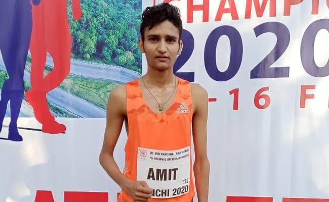 रांची में हरियाणा के अमित ने 10 किलोमीटर पैदल चाल में बनाया नया रिकॉर्ड, 6 एथलीट का शानदार प्रदर्शन