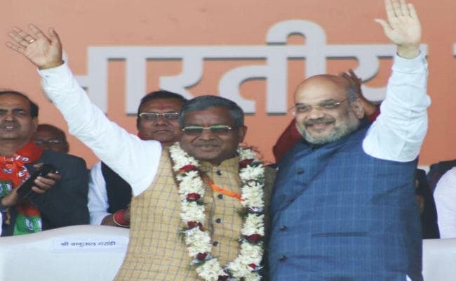 Amit shah in ranchi LIVE : बाबूलाल मरांडी की घर वापसी पर क्या क्या बोले अमित शाह, सुनिए