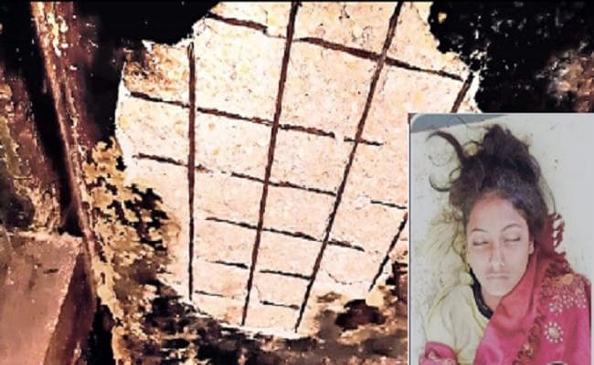 मध्याह्न भोजन खा रहे बच्चों के ऊपर गिरी छत, दो छात्राओं समेत तीन की हालत गंभीर