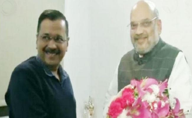 केजरीवाल ने अमित शाह से की मुलाकात, इन मुद्दों पर हुई बात