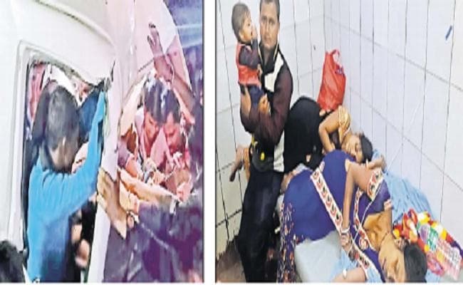 सड़क हादसा: बहूभोज में शामिल होने जा रहे थे एक ही परिवार के 17 लोग घायल, सात की हालत गंभीर