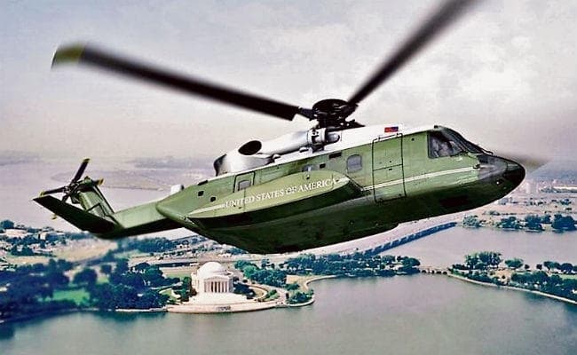 मिसाइल को बेअसर करनेवाला ट्रंप का हेलीकॉप्टर मरीन वन पहुंचा अहमदाबाद