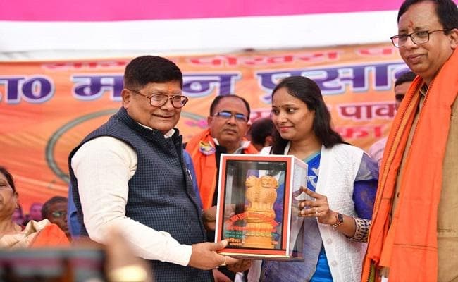 नगर विकास मंत्री सुरेश शर्मा ने मंत्री बनने का खोला राज, बताया...