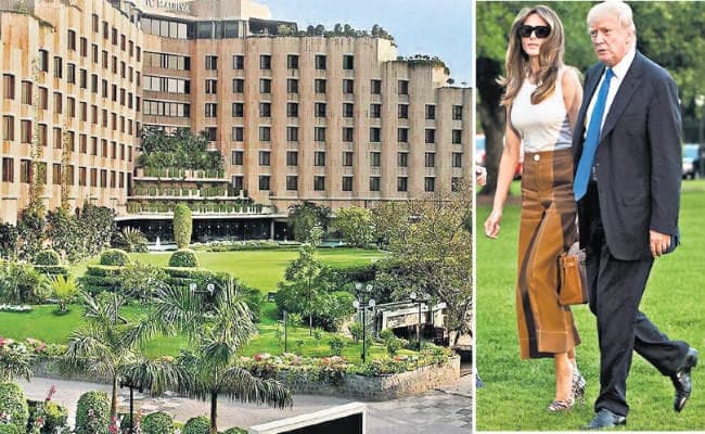 आठ लाख के सुइट में ठहरेंगे ट्रंप, सोने और चांदी के प्लेट में खाएंगे खाना