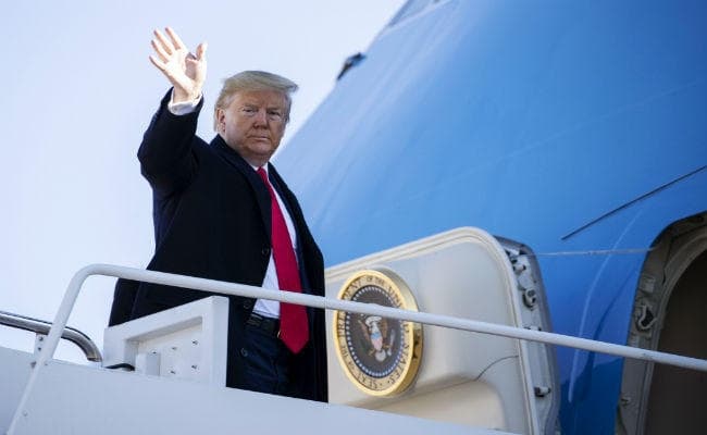 अपने ''खास दोस्‍त'' पीएम मोदी से मिलने अमेरिका से रवाना हुए डोनाल्‍ड ट्रंप