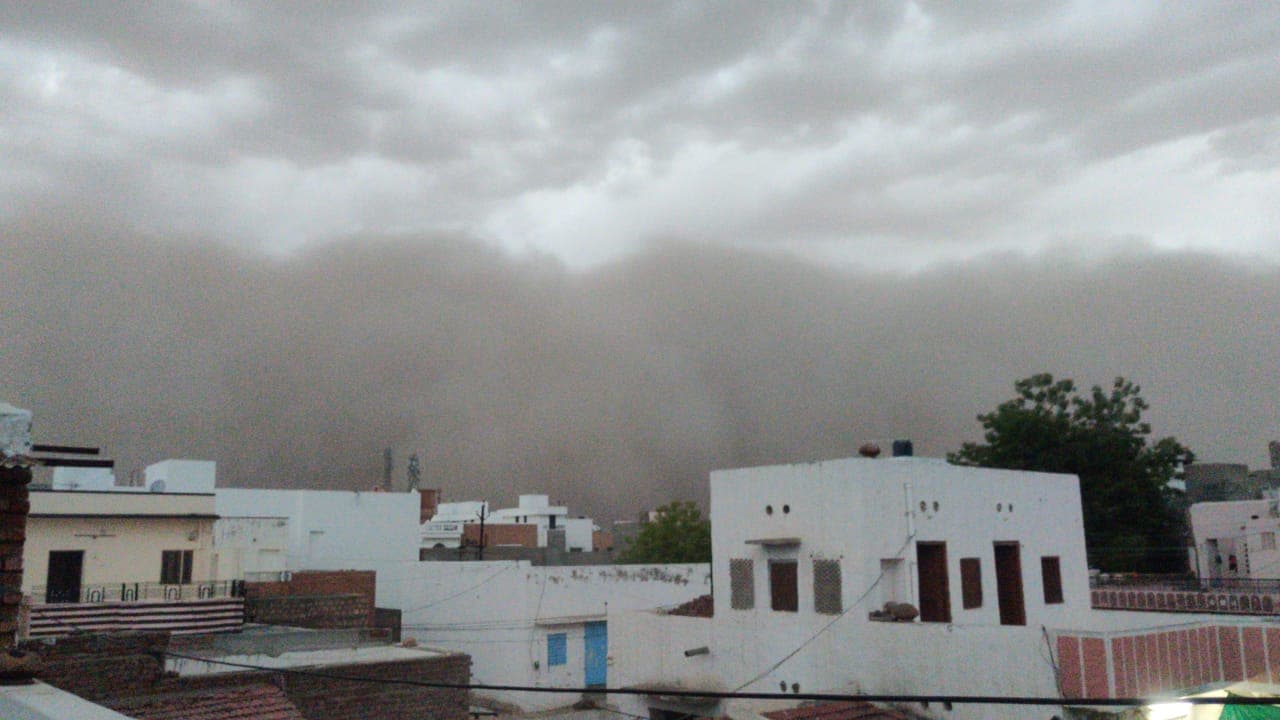 दौसा में धूल भरी आंधी, कोटा-जयपुर में बज्रपात का अलर्ट, मॉनसून की एंट्री से पहले राजस्थान में मौसम ने ली करवट