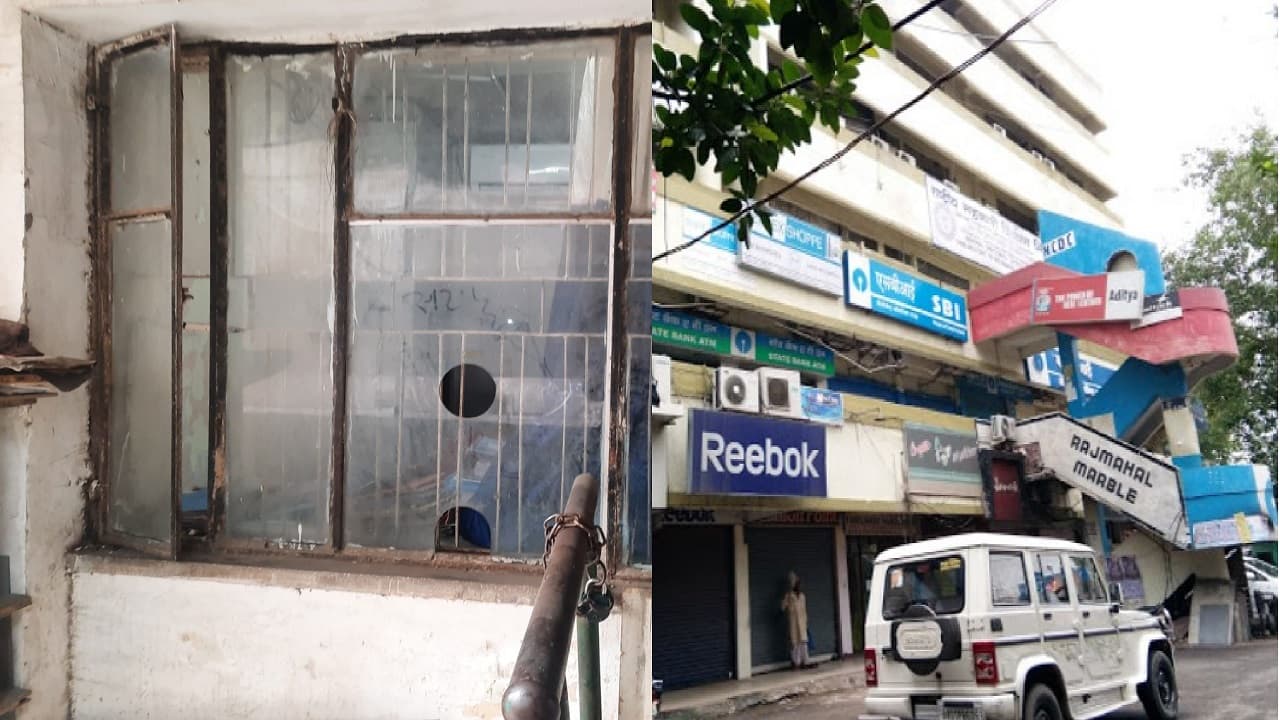 पटना में अपराधियों का दुस्साहस, मौर्यालोक कॉम्पलेक्स में बैंक की खिड़की का ग्रिल काट कर घुसे अंदर