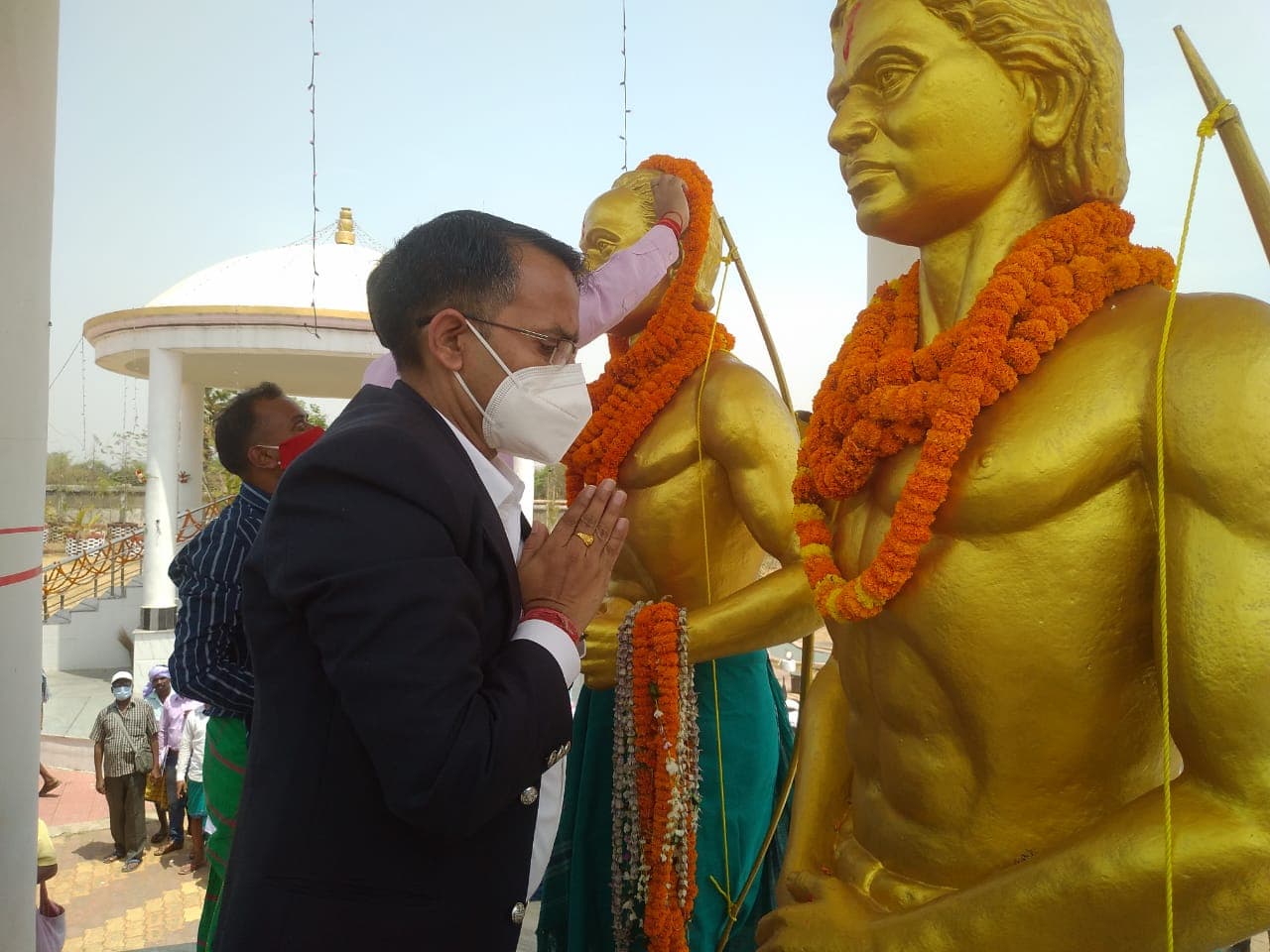 साहिबगंज में मनायी गयी स्वतंत्रता संग्राम के महानायक सिदो-कान्हू की जयंती, लोगों ने बलिदान को किया नमन