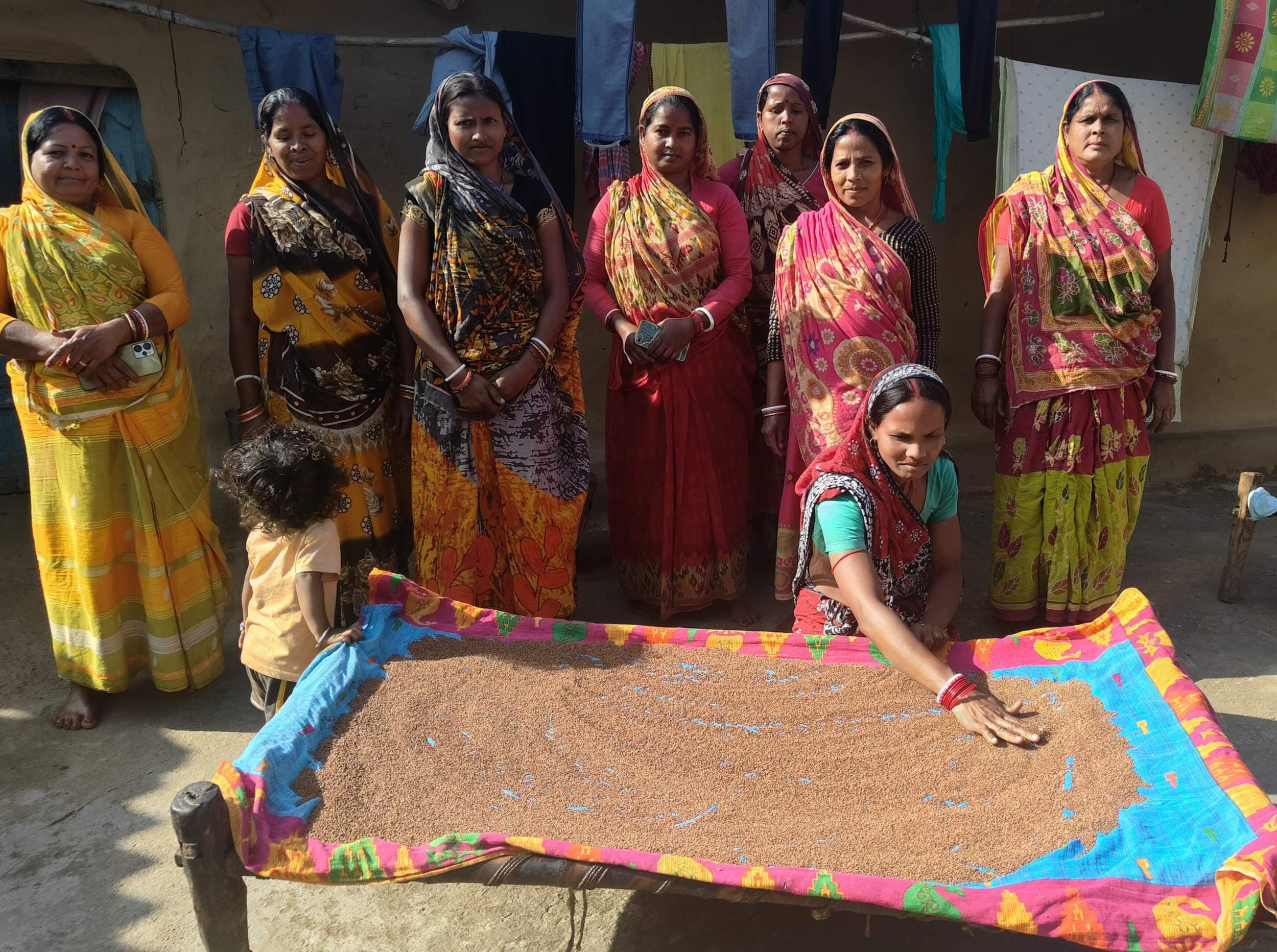 बोकारो : प्रशिक्षण के बाद मड़वा की खेती कर रही कांड्रा पंचायत की महिलाएं