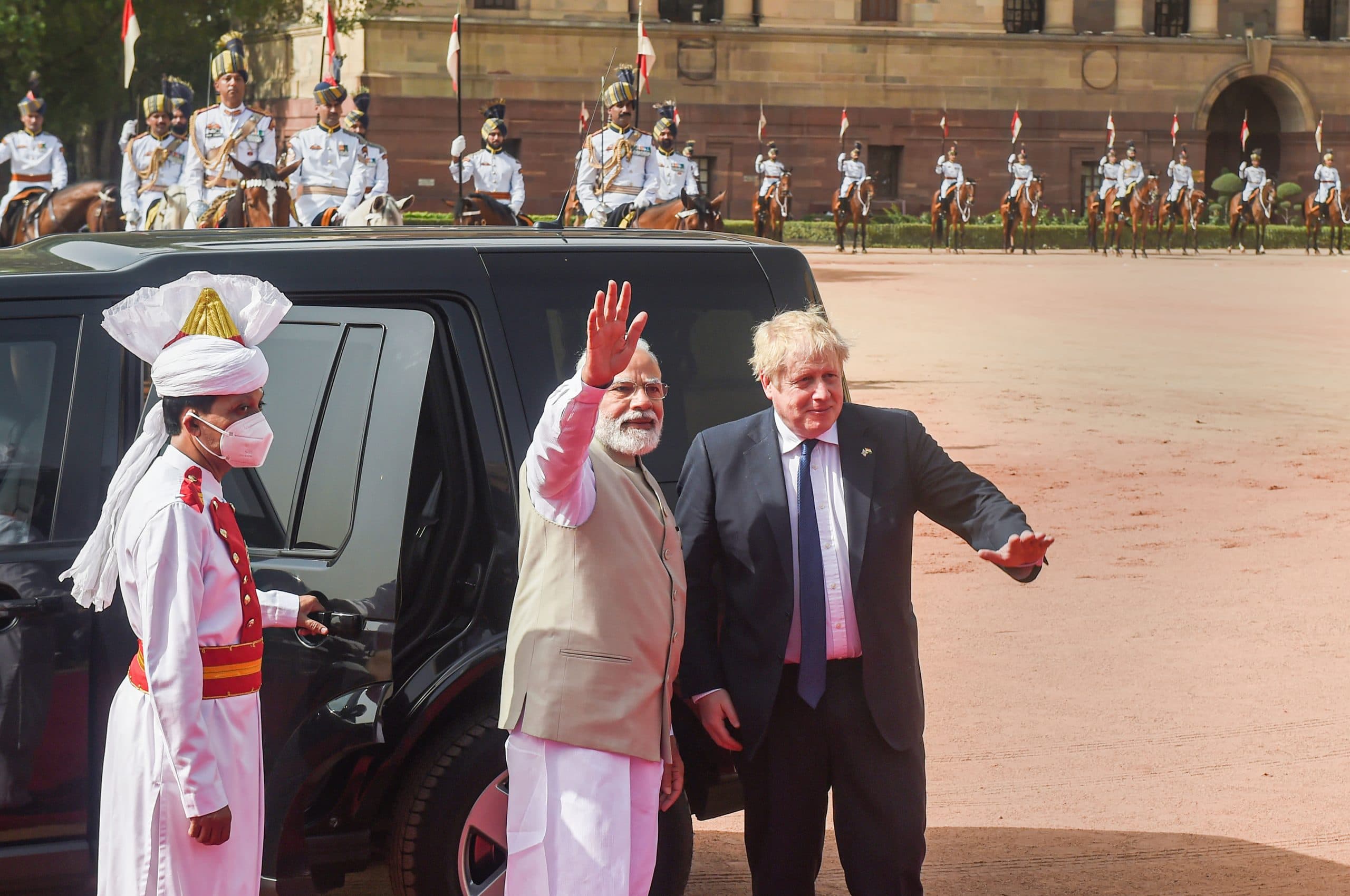 'शानदार स्वागत के लिए धन्यवाद', ब्रिटिश प्रधानमंत्री बोरिस जॉनसन ने कही ये बात