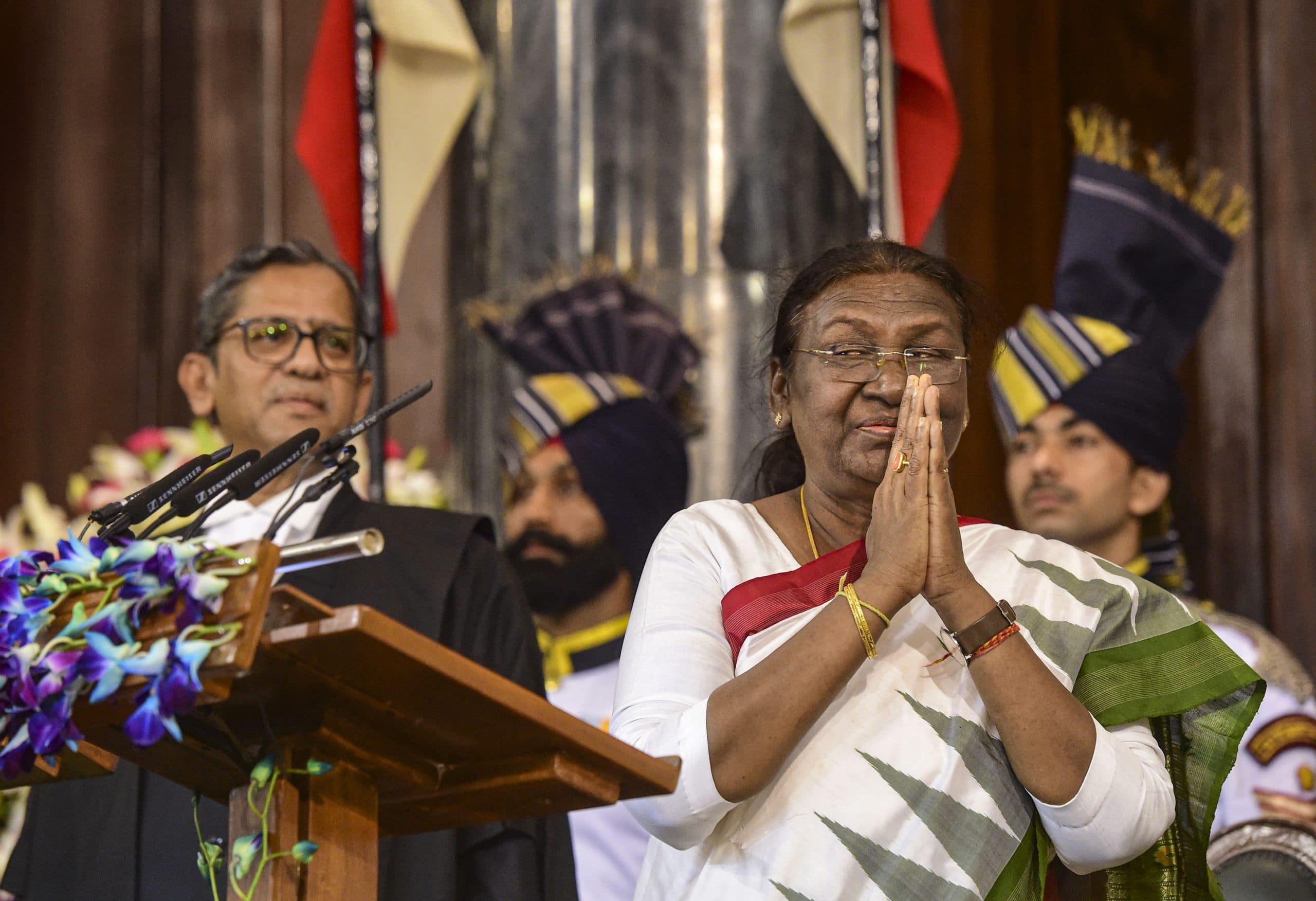 President Oath Ceremony: भारत में गरीब भी सपने पूरे कर सकता है, मेरा निर्वाचन इस बात का सबूत: राष्ट्रपति