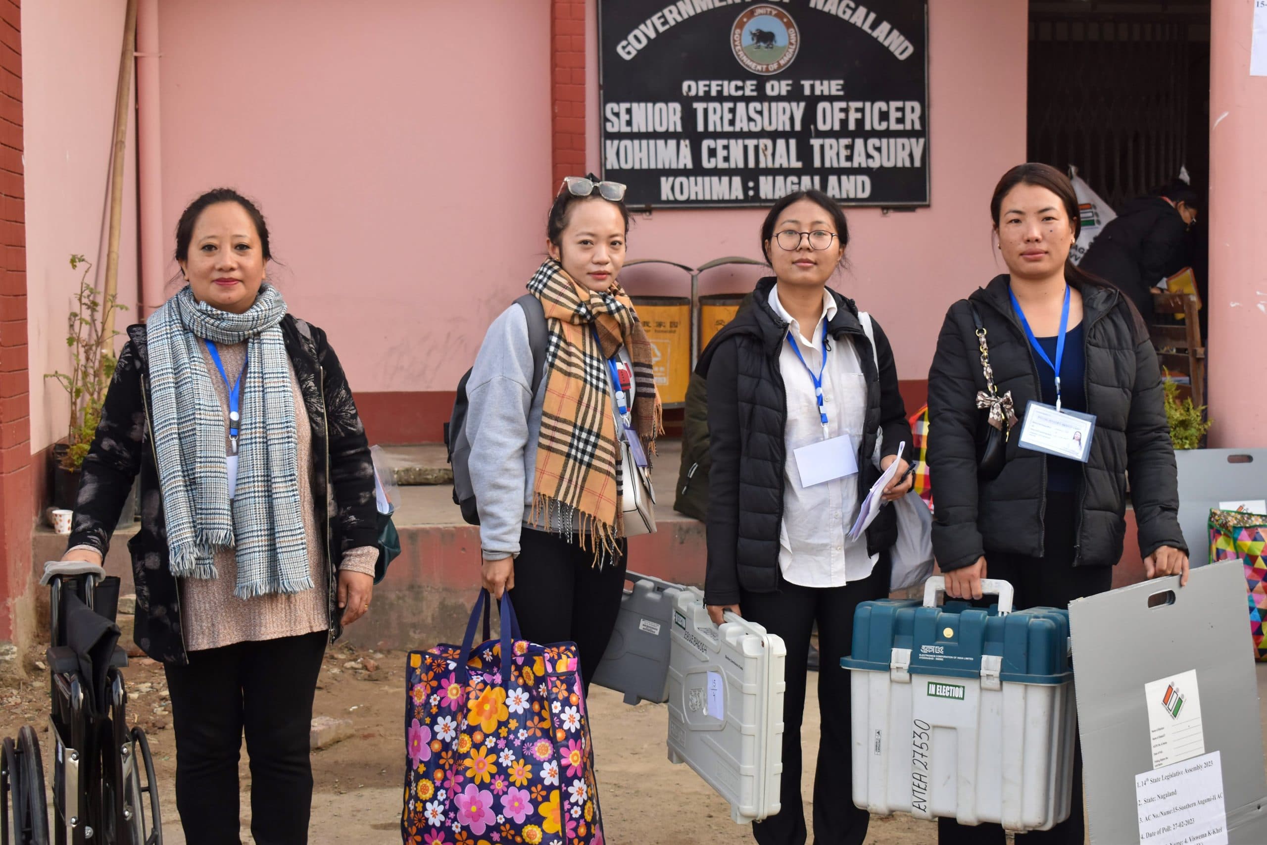 नगालैंड विधानसभा चुनाव के पहले  सीमाओं को किया गया सील, सुरक्षा के पुख्ता इंतजाम