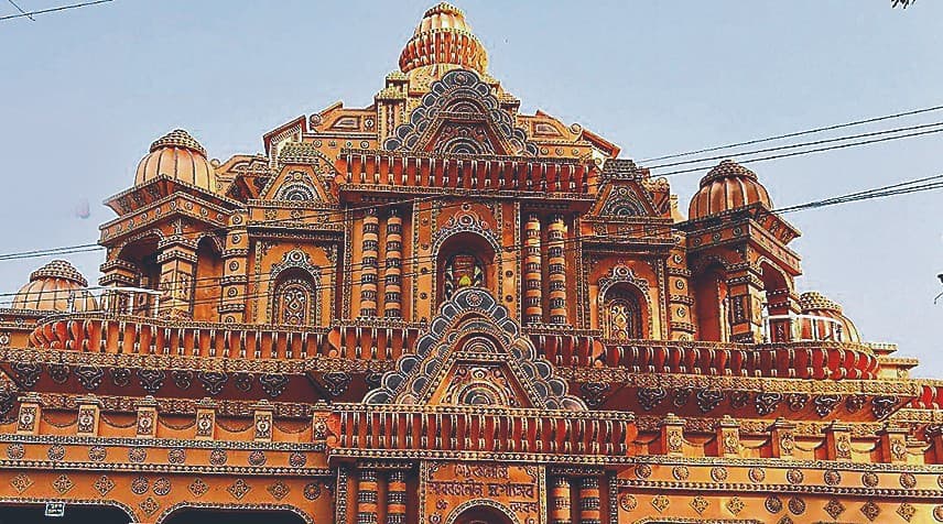 दुर्गोत्सवः खाजपुरा में मध्यप्रदेश के पैलेस की तर्ज पर बन रहा पंडाल, जानिए इसमें क्या होगा खास