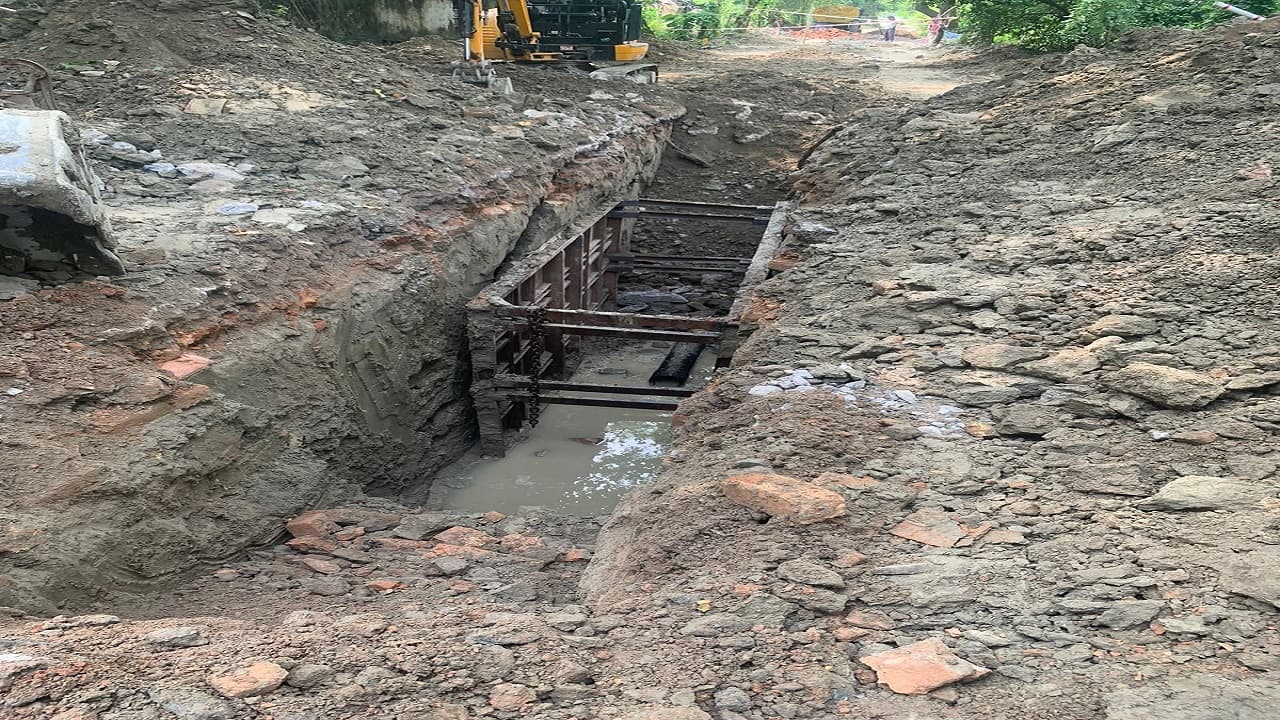 मुजफ्फपुर स्मार्ट सिटी में 278.39 करोड़ रुपये से हो रहा था सीवर निर्माण, गड़बड़ी की शिकायत के बाद लगी रोक