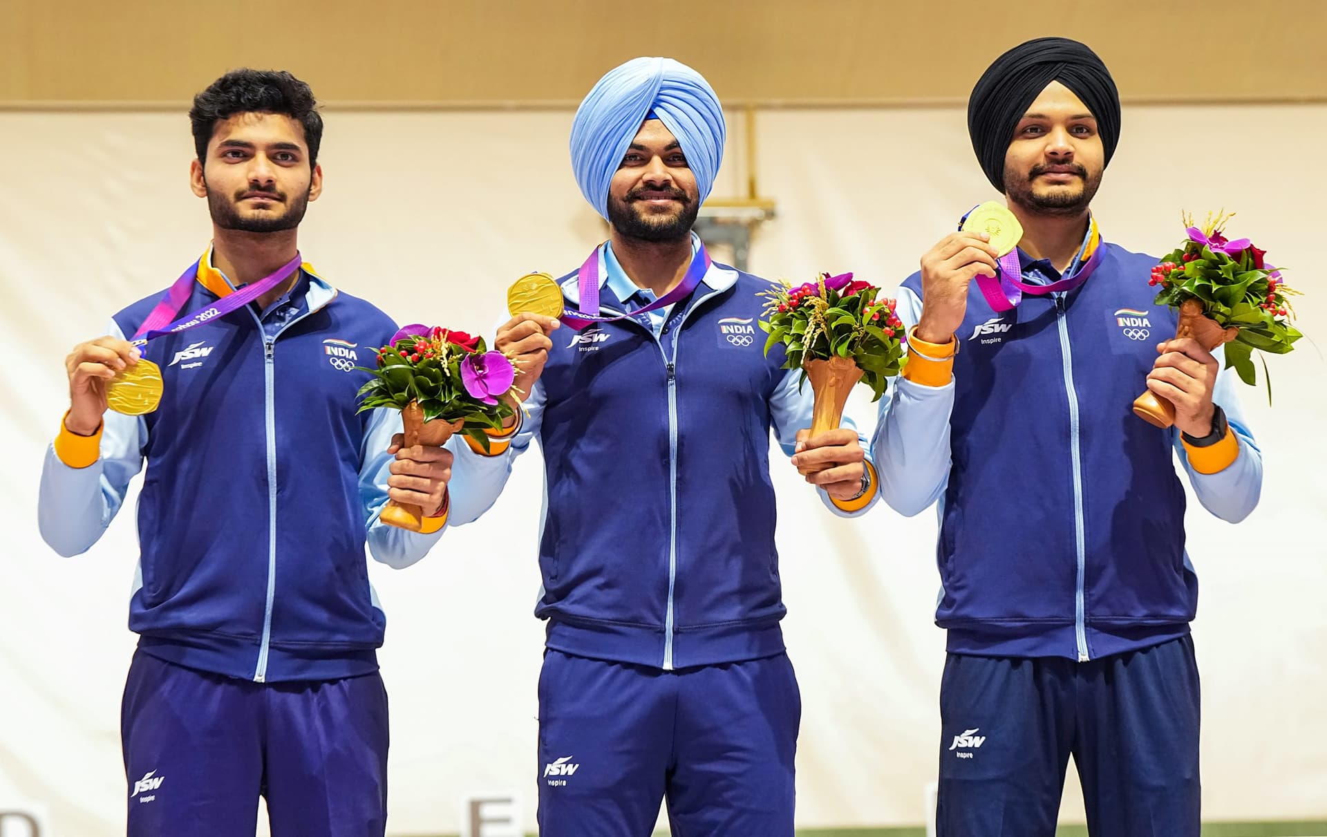 Asian Games 2023: निशानेबाजों ने भारत को दिलाया गोल्ड मेडल, देखें पदक तालिका