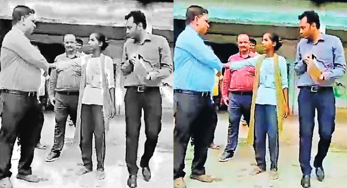 Supaul: निरीक्षण करने पहुंचे अधिकारियों के साथ युवती ने की हाथापाई, वीडियो हुआ वायरल