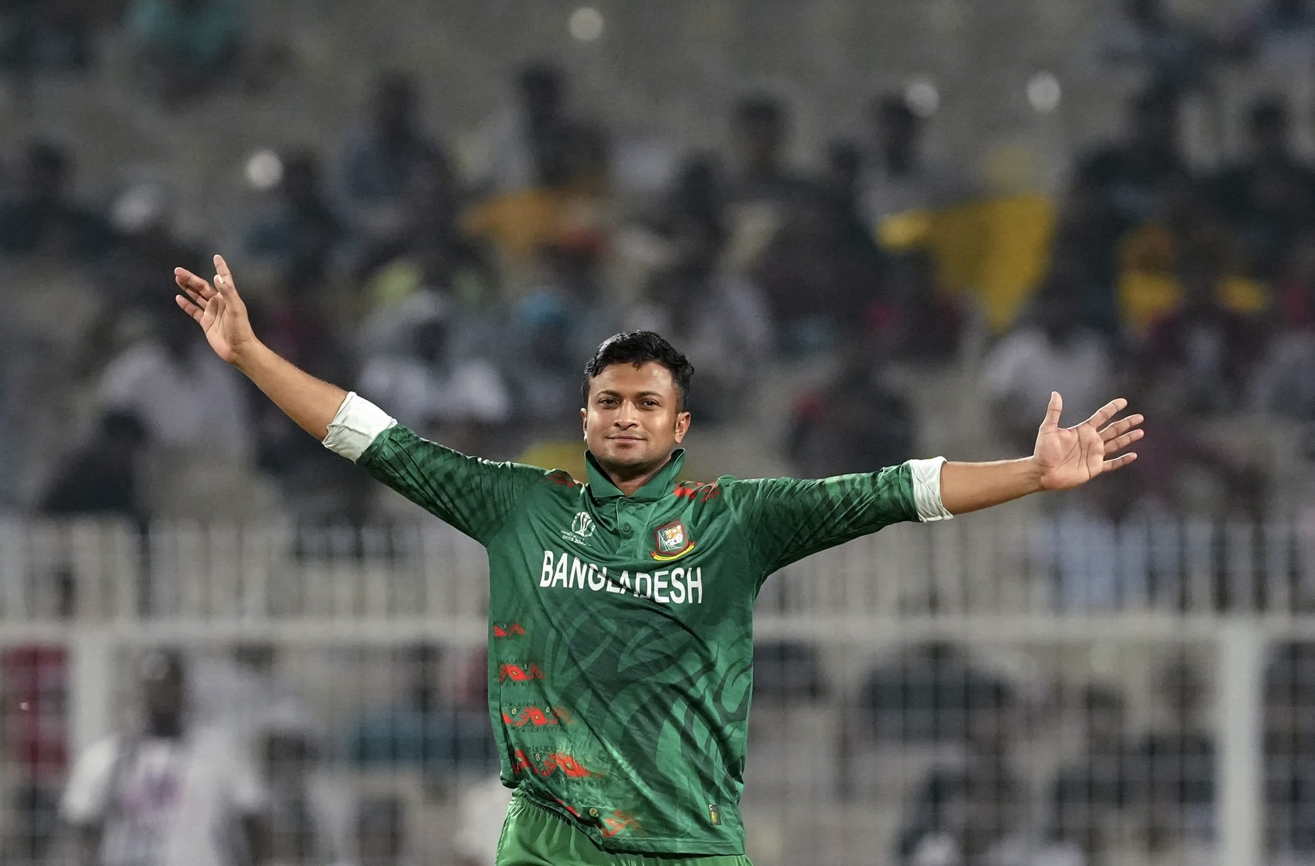 'टाइम आउट' विवाद के एक दिन बाद बांग्लादेशी कप्तान शाकिब अल हसन हुए वर्ल्ड कप से बाहर