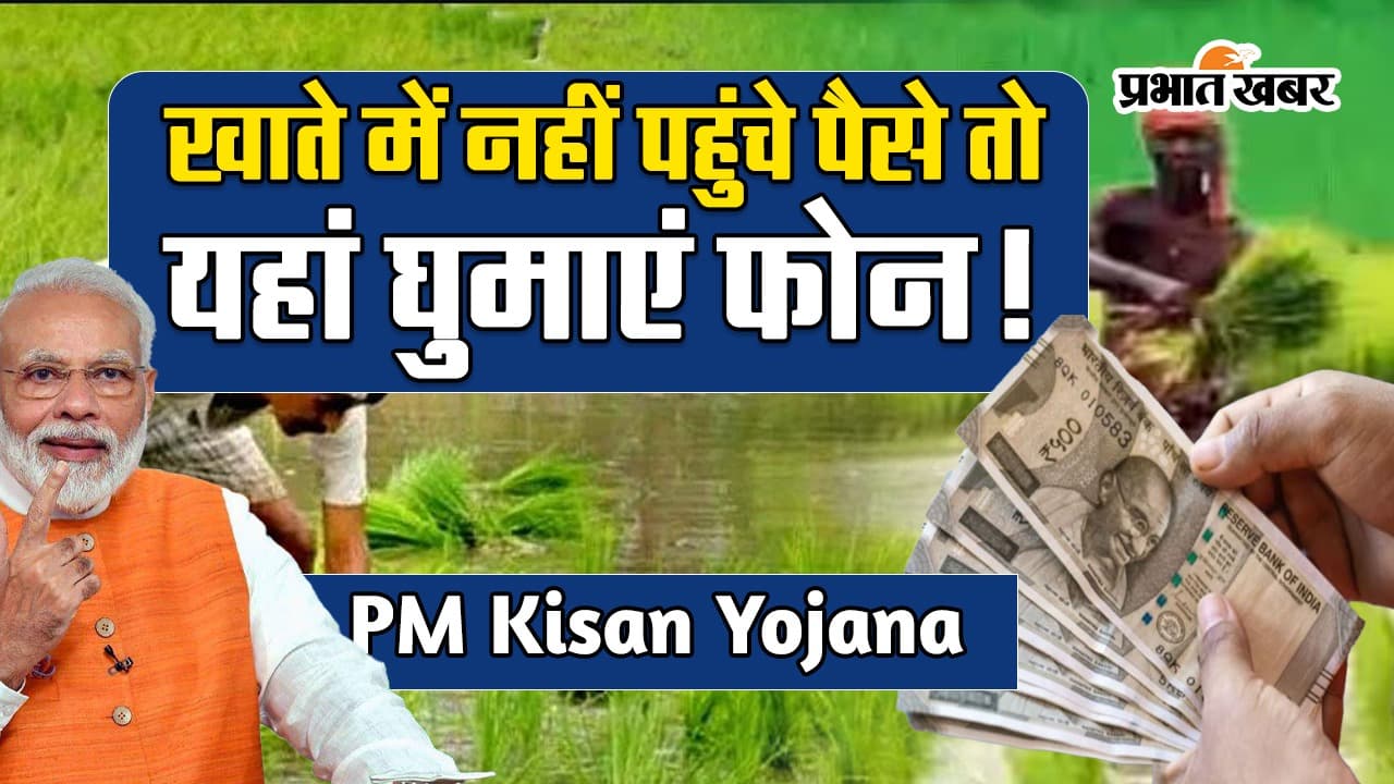PM Kisan Yojana: खाते में नहीं पहुंचे पैसे तो क्या करें, देखें VIDEO
