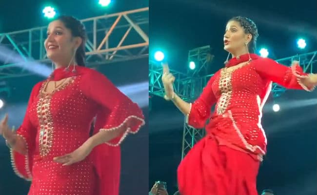 मां बनने के दो महीने बाद सपना चौधरी की स्टेज पर वापसी, आप भी देखिए देसी क्वीन का धमाकेदार डांस VIDEO