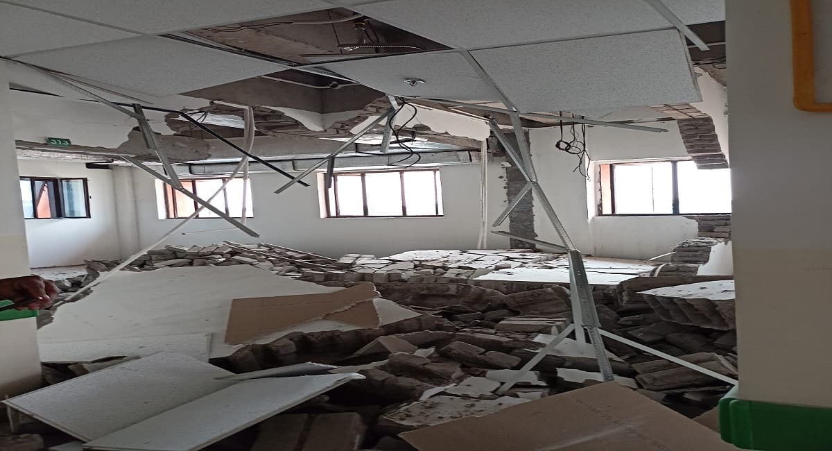 पटना: IGIMS अस्पताल की दीवार गिरने से जख्मी हुए मजदूर की मौत, ब्रेन व पैर की नस फटने से गयी जान