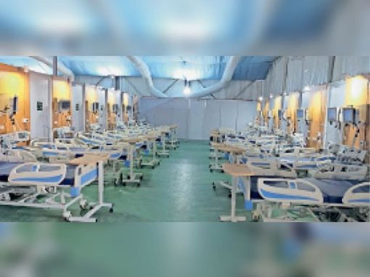 पताही कोविड अस्पताल को अब मरीज का इंतजार, अंदर नहीं जा सकते हैं अटेंडेंट