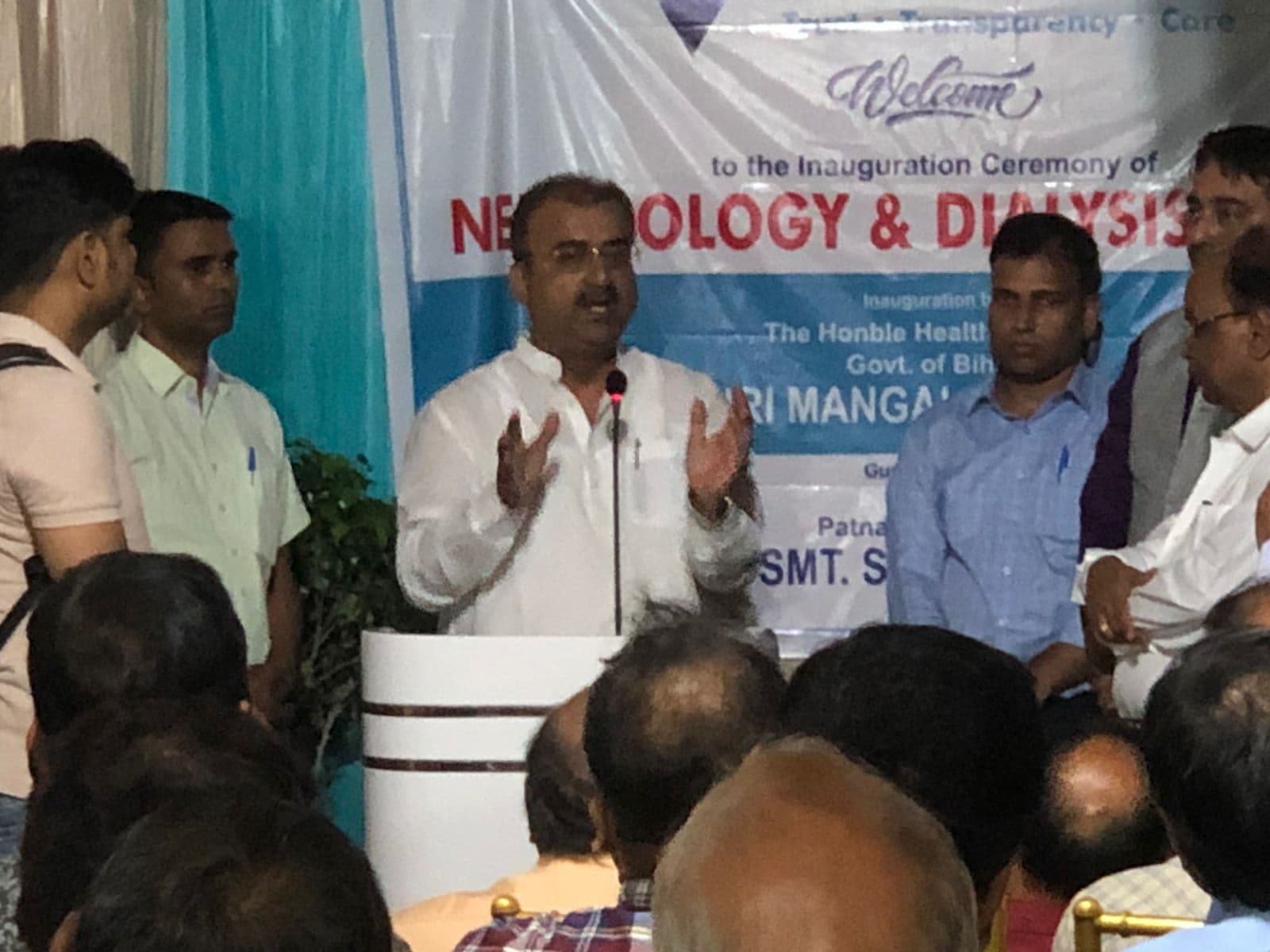 पटना के अस्पतालों में सुविधाओं का हो रहा विस्तार, मंगल पांडेय ने किया डायलिसिस सेंटर का उद्घाटन