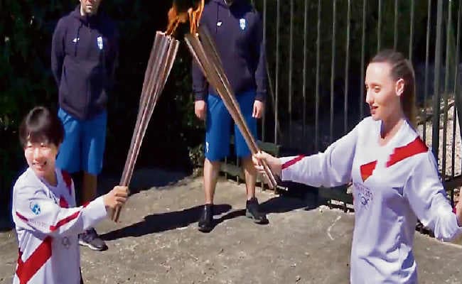 कोरोना वायरस के खौफ के बीच तोक्यो ओलिंपिक की मशाल प्रज्ज्वलित, गेम समय पर होने की उम्मीद