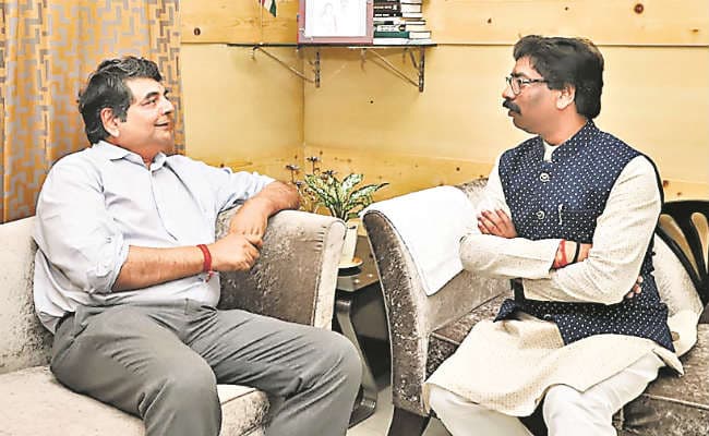 हेमंत से मिले आरपीएन राज्यसभा चुनाव पर हुई बात