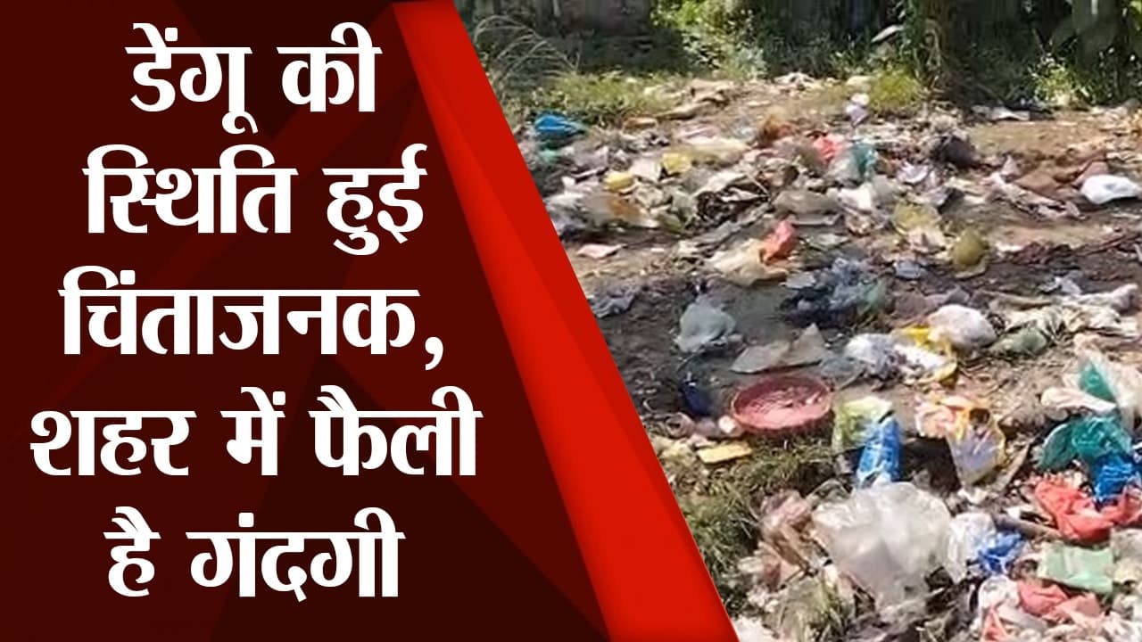 पटना अभी डेंगू से है परेशान, शहर में कचड़े के अंबार से और भी कई बीमारी फैलने का है डर