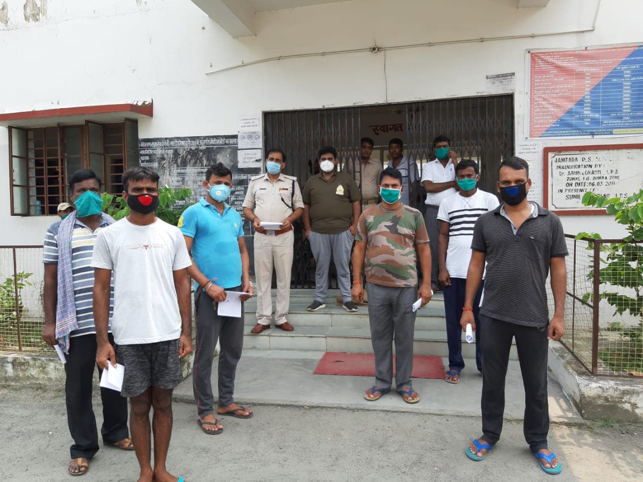 जामताड़ा में सात पुलिस के जवानों ने कोरोना से जीती जंग, 118 हुई एक्टिव केस की संख्या