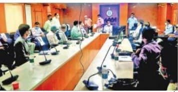 कोरोना की रोकथाम को लेकर दुर्गापुर में 
हाई लेवल मीटिंग, 500 कोविड बेड बढ़ाने का प्रस्ताव