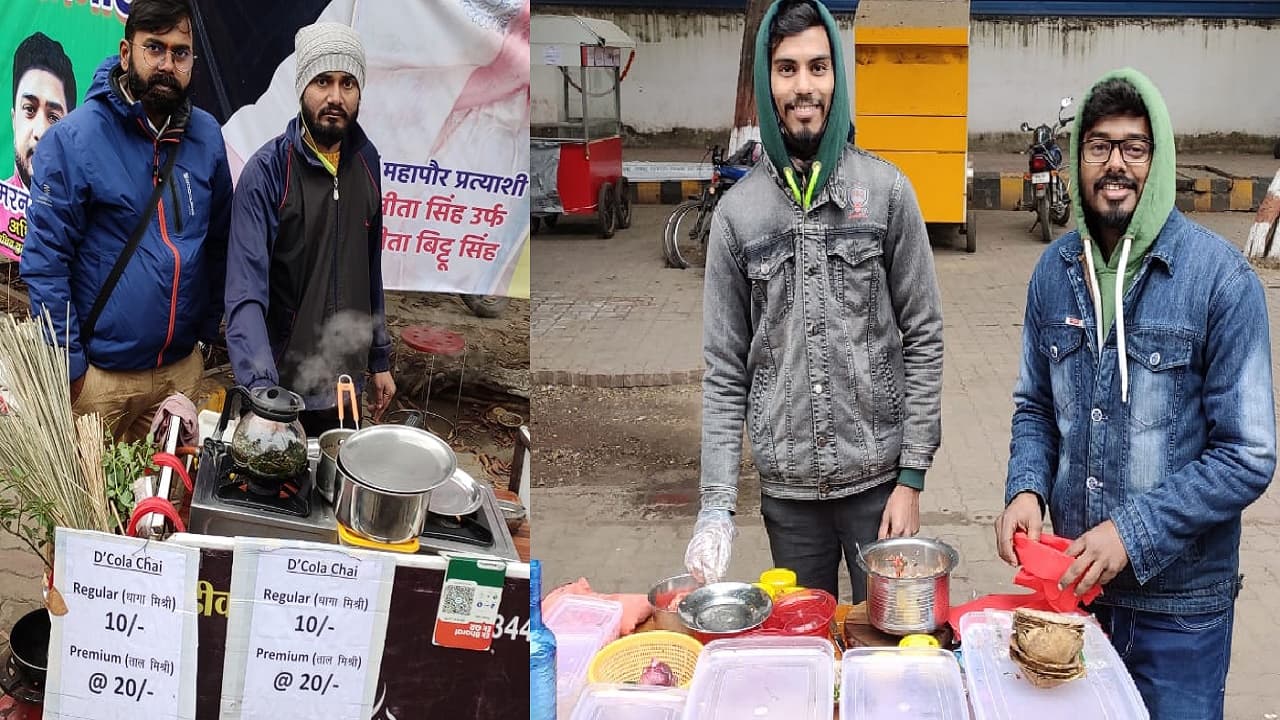 युवाओं की अच्छी पहल: पटना जू के बाहर लगा रहे स्प्राउट भेल-मोरिंगा और लेमनग्रास टी का स्टॉल